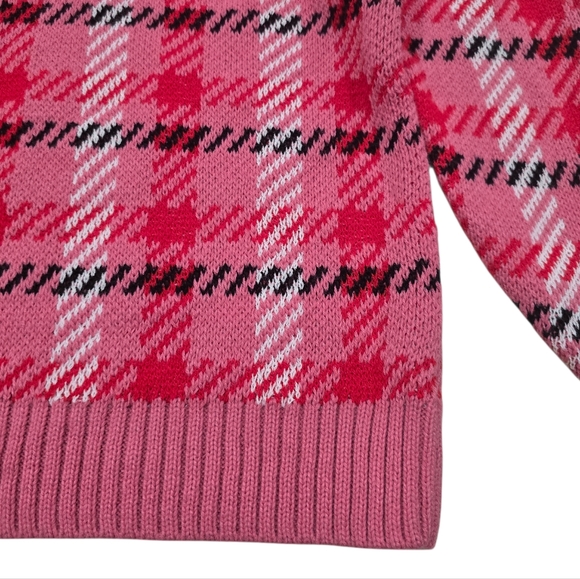 ASOS Chunky Sweater In Check/Plaid Pattern - Picture 5 of 8